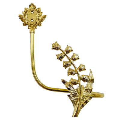 Gancho Decorativo Alas de Ángel Lily en Latón - Estilo Americano - Image 3