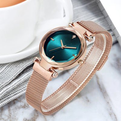 Reloj de Moda Creativo para Mujer con Malla y Cuarzo - Image 6