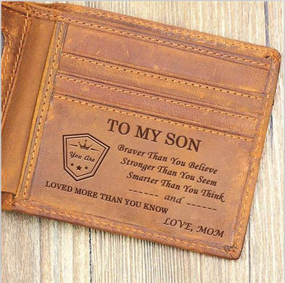 Billetera de Cuero para Hombre con Grabado Láser Personalizado - Image 10