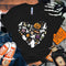 Camiseta Halloween Boo Pumpkin Love Unisex