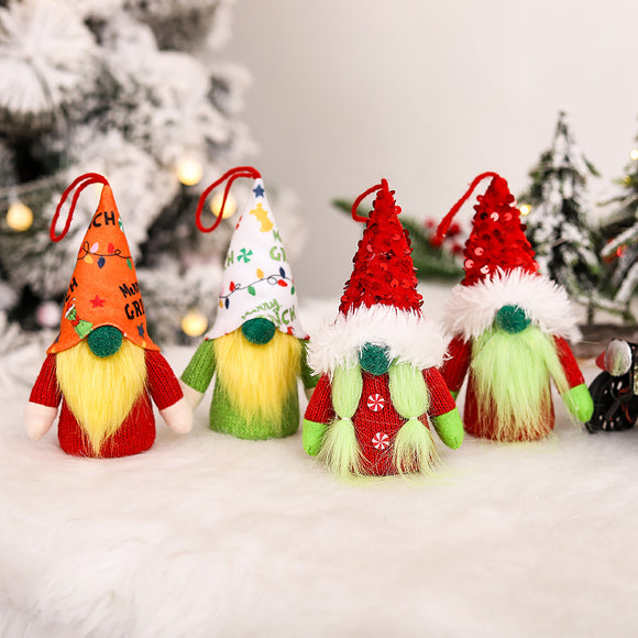 Muñeca Navideña Luminosa sin Rostro - Decoración Festiva Forest Man