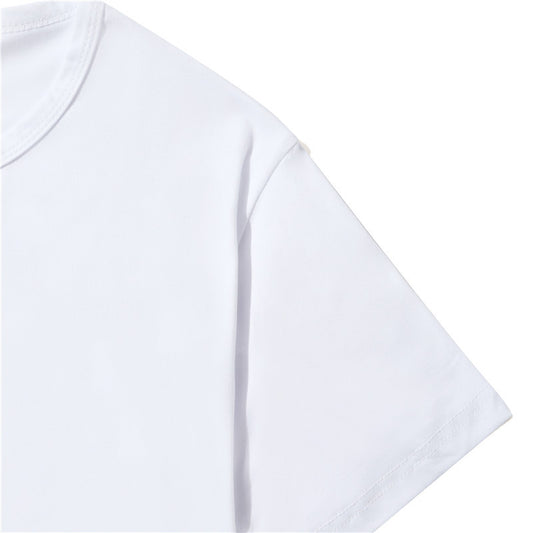 Camiseta Blanca Estampada MP3 para Mujer - Image 2