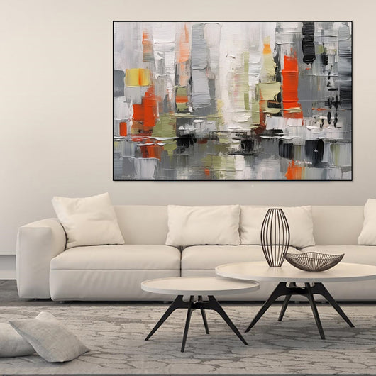 Cuadro Abstracto Moderno Texturizado al Óleo - Arte Contemporáneo para tu Hogar - Image 3