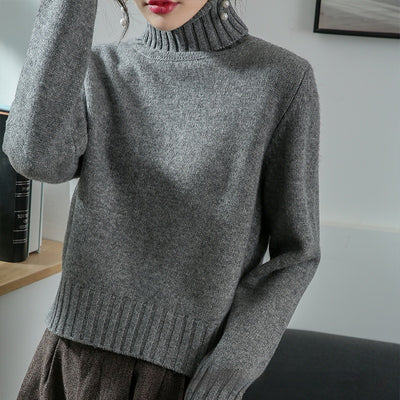 Suéter Lana Cuello Alto Slim Fit Mujer - Base Layer Premium - Image 14