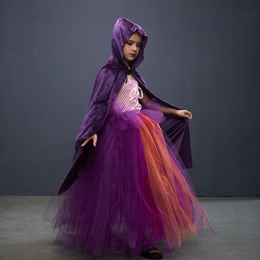 Disfraz de Bruja Infantil Completo con Capa y Escoba - Image 20