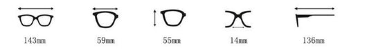 Gafas de Sol Circulares Metal Negro Estilo Trendy - Image 8