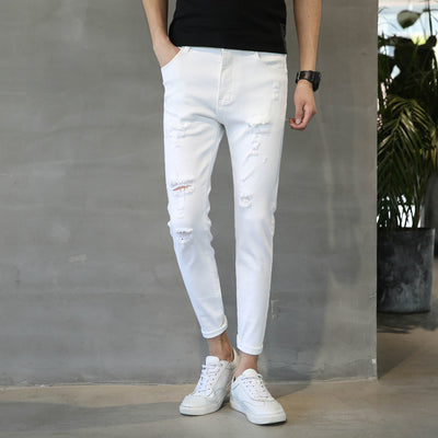 Pantalón Negro Slim Fit Casual de Largo Completo - Image 13