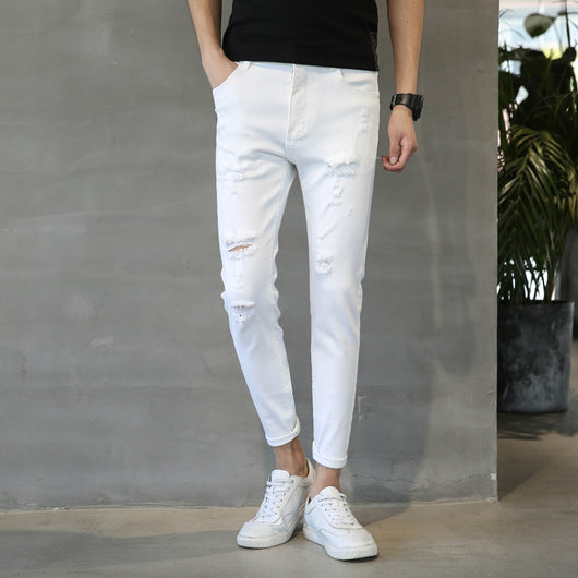 Pantalón Negro Slim Fit Casual de Largo Completo - Image 13