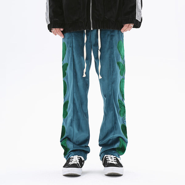 Pantalones Hombre Corte Amplio Efecto Lino - Diseño Moderno y Cómodo
