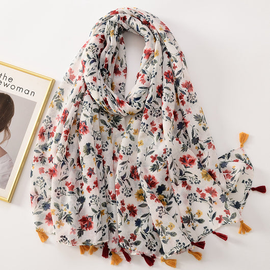 Pareo Protector Solar con Estampado de Mariposas Acuarela - Image 7