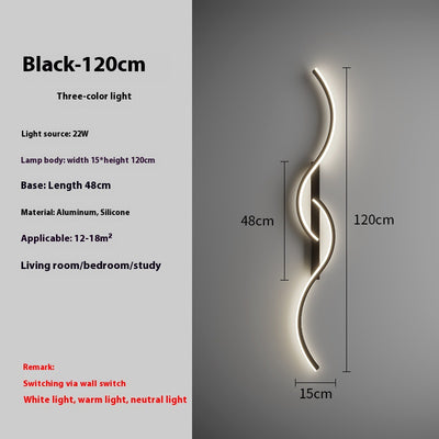 Lámpara de Pared Minimalista para Dormitorio y Pasillos - Image 5