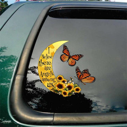 Adorno Colgante Perro Ángel para Auto - Decoración Acrílica Transparente