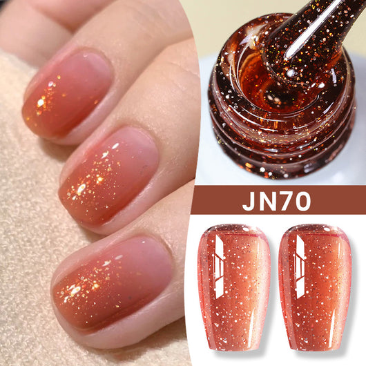 Esmalte de Uñas Gel UV Transparente Efecto Gelatina Fotocurable - Image 75