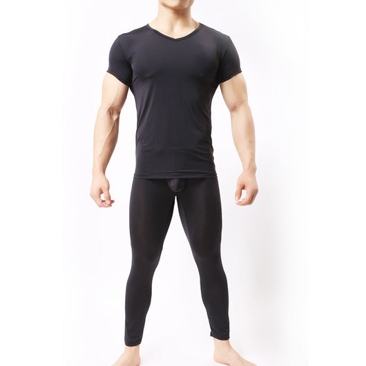 Camiseta Interior de Nylon Suave y Cómoda en Colores Sólidos - Image 13
