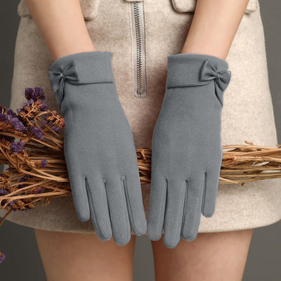 Guantes Cálidos con Pantalla Táctil y Moño - Image 14