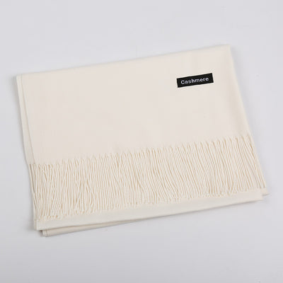 Bufanda de Cashmira Artificial Liso para Mujer 220g - Chal Cálido y Elegante - Image 32