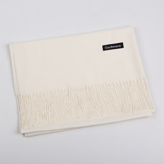 Bufanda de Cashmira Artificial Liso para Mujer 220g - Chal Cálido y Elegante - Image 32