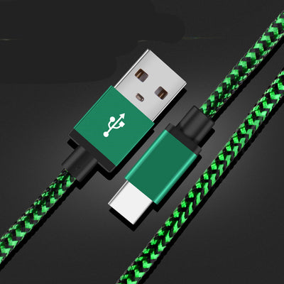 Cable de Datos Trenzado Circular con Patrón Serpiente - Image 12