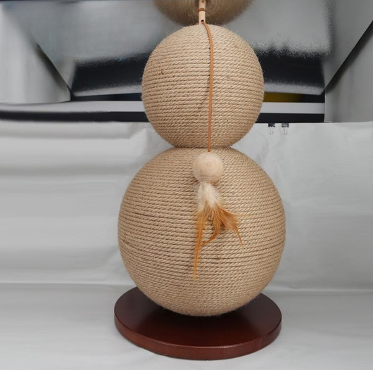 Árbol Rascador Felino con Forma de Pera - Sisal Resistente - Image 12