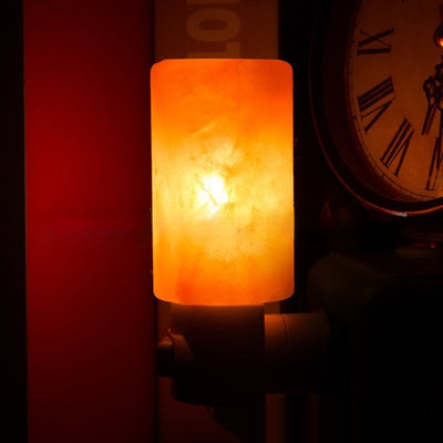 Lámpara de Sal del Himalaya para Dormitorio - Luz Cálida Mesita de Noche - Image 4