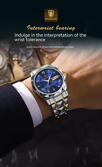 Reloj Deportivo Hombre Resistente al Agua con Doble Calendario y Esfera Luminosa - Image 12