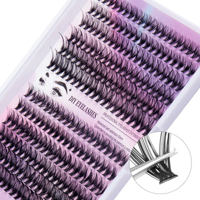 Set de 240 Pestañas Segmentadas en 12 Filas - Volumen 30D y 40D - Image 19