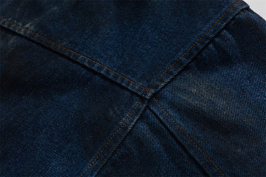 Chaqueta Denim con Capucha Estilo Splash Ink para Hombre - Image 19