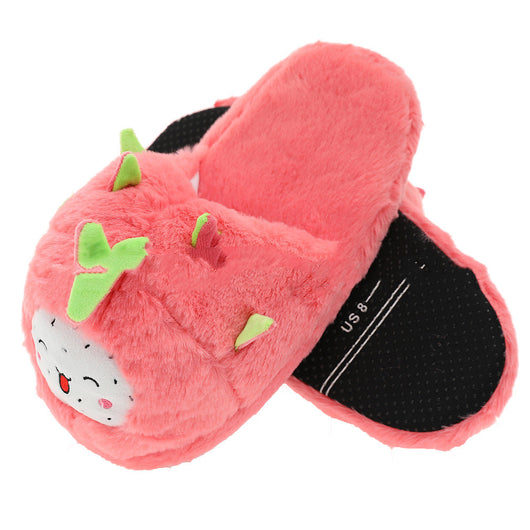 Pantuflas Cómodas con Diseño de Frutas Tropicales para Mujer - Image 6