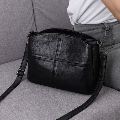 Bolso de Cuero Genuino para Mujer - Bandolera Simple y Elegante - Image 18