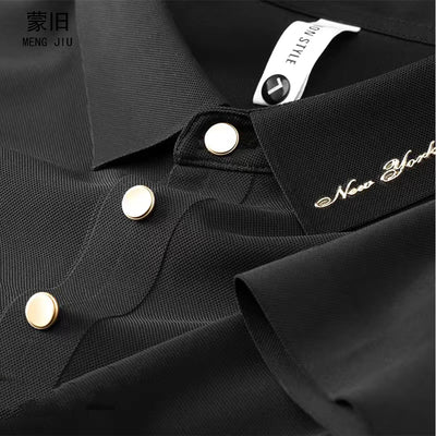Polo Adhesivo Sin Costuras Ice Silk para Hombre - Comodidad Extrema - Image 10