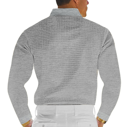 Camisa Slim-fit de Manga Larga con Solapa para Hombre - Image 44