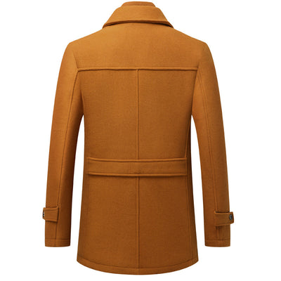 Abrigo de Lana Gruesa para Hombre - Elegancia y Calidez - Image 12