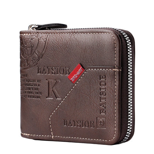Billetera Vintage Bifold para Hombre - Estilo Europeo y Americano - Image 11