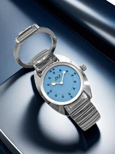Reloj Redondo Táctil con Flip - Lectura al Tacto - Image 13