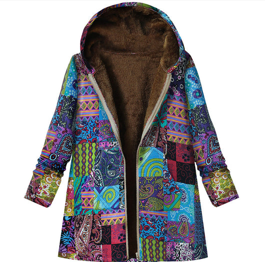 Chaqueta Acolchada Étnica Estilo Coreano - Image 10