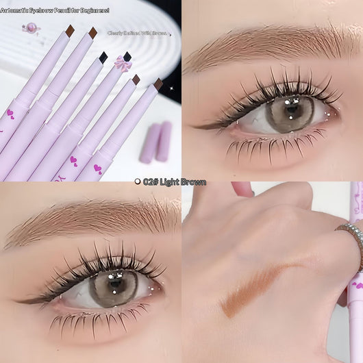 Lápiz de Cejas Triangular Dual con Punta Ultrafina para Cejas Naturales - Image 6