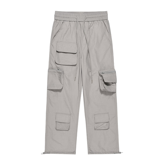 Pantalones Cargo Holgados con Múltiples Bolsillos para Hombre - Image 7
