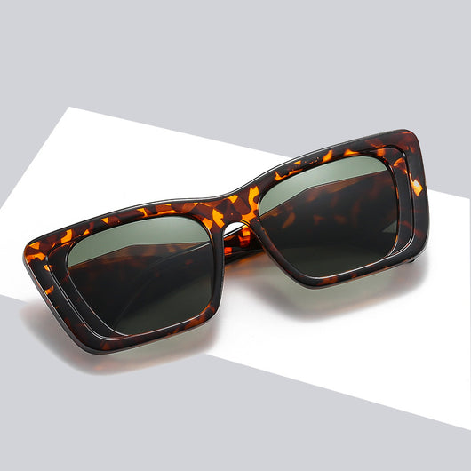 Gafas de Sol Retro Montura Cuadrada Efecto Ojo de Gato - Image 18