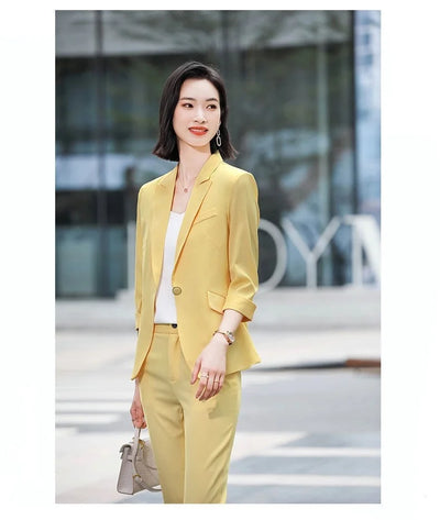 Blazer Casual para Mujer con Mangas Tres Cuartos - Image 20