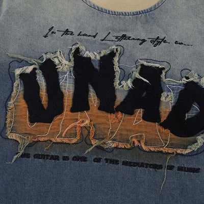 Camiseta Vaquera Vintage Estilo Cowboy con Textura Flocking - Image 3