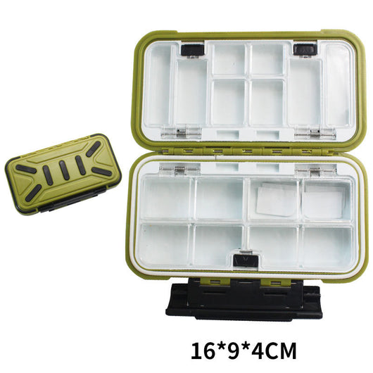 Caja Organizadora Doble Capa con Resorte para Pesca - Image 13