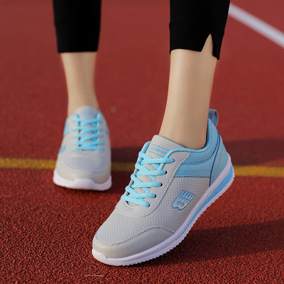 Zapatillas Deportivas de Cuero para Mujer - Estilo Coreano Casual - Image 5