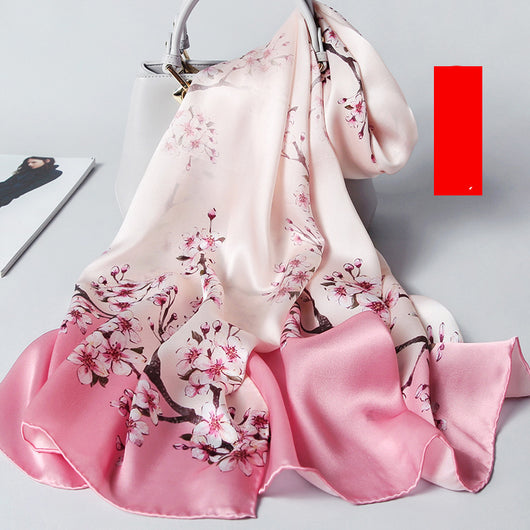 Pañuelo de Seda Estampado para Mujer - Image 16
