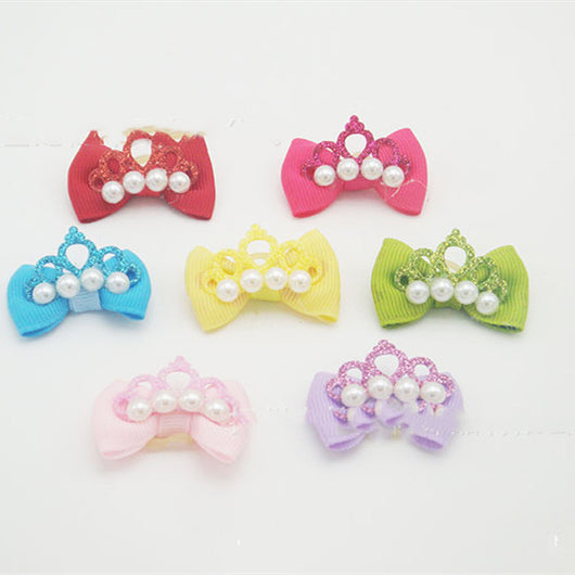 Accesorios para Mascotas - Moño Floral Elástico para el Cabello - Image 10
