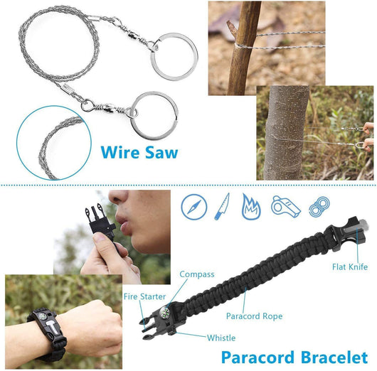 Kit Completo de Supervivencia y Camping para Aventuras al Aire Libre - Image 10