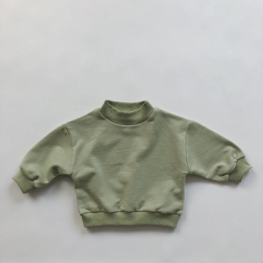 Buzo Cuello Alto Infantil Abrigo Grueso para Invierno - Image 3
