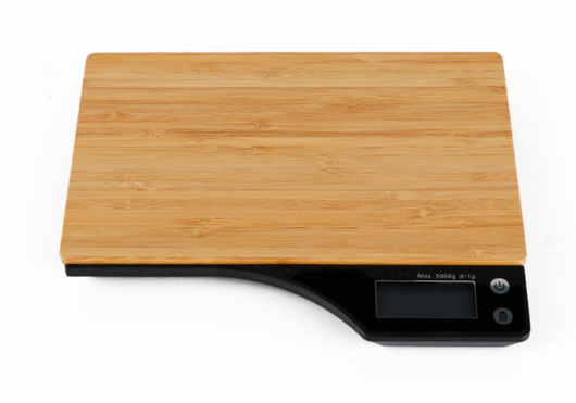 Báscula Digital de Bambú para Cocina - Balanza Electrónica de Alimentos - Image 9