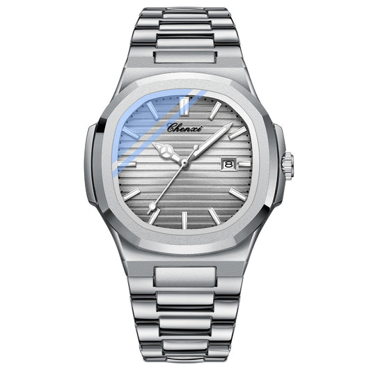 Reloj de Pareja Chenxi Acero Inoxidable Luminoso Resistente al Agua - Image 10