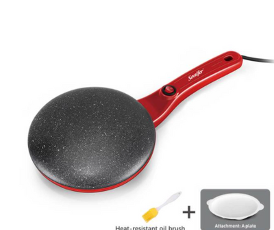 Sartén Creadora de Crepes Esférica Antiadherente - Cocción Fácil con Volteo Doble - Image 4