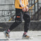 Pantalones Harlem Sueltos Estilo Hong Kong con Correas en los Pies